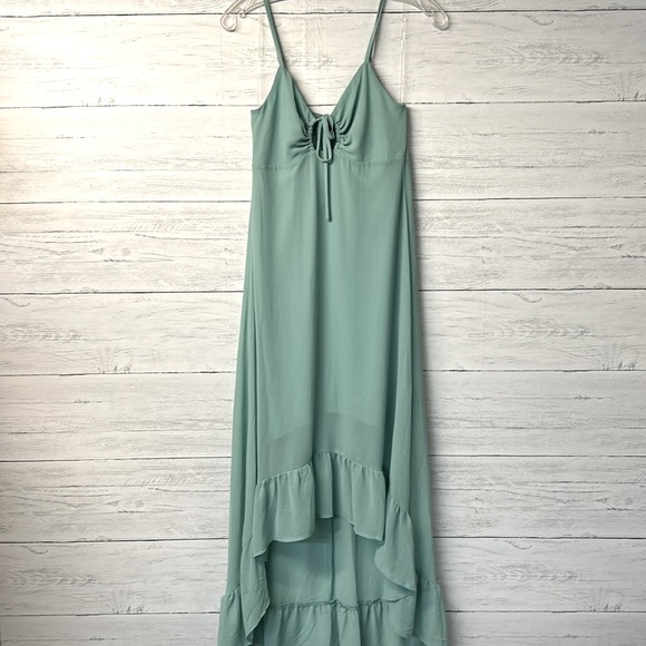 NWT Woman’s High-Low Chiffon Dress by Wild Fable - Picture 6 of 6